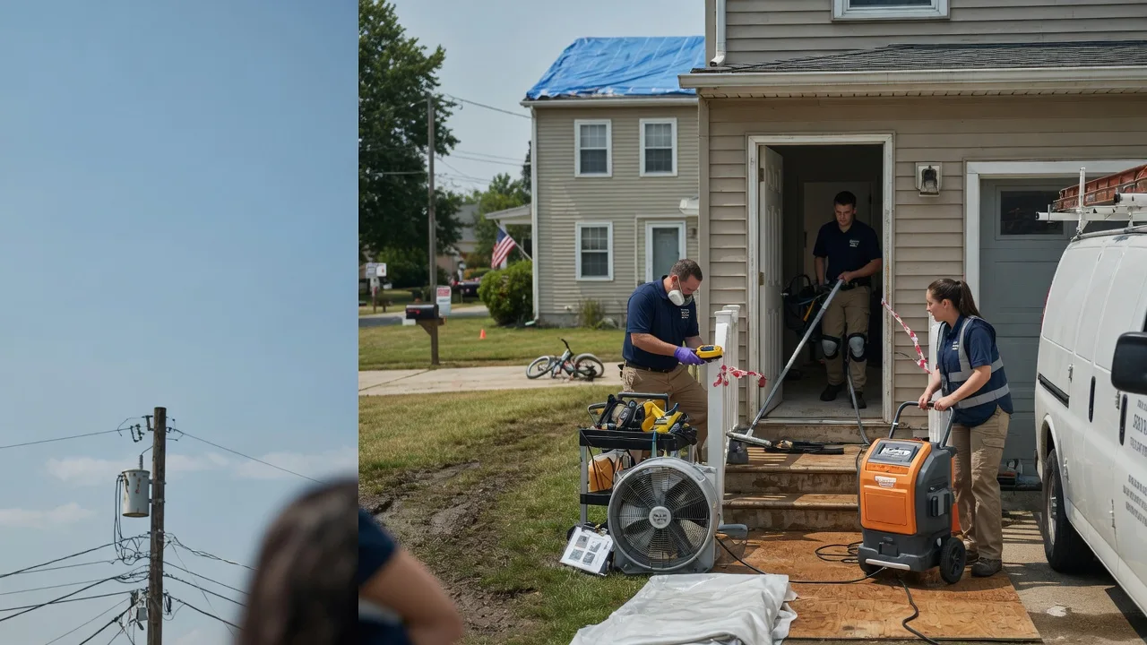 Water Damage Repair in Wyocena, WI near me
